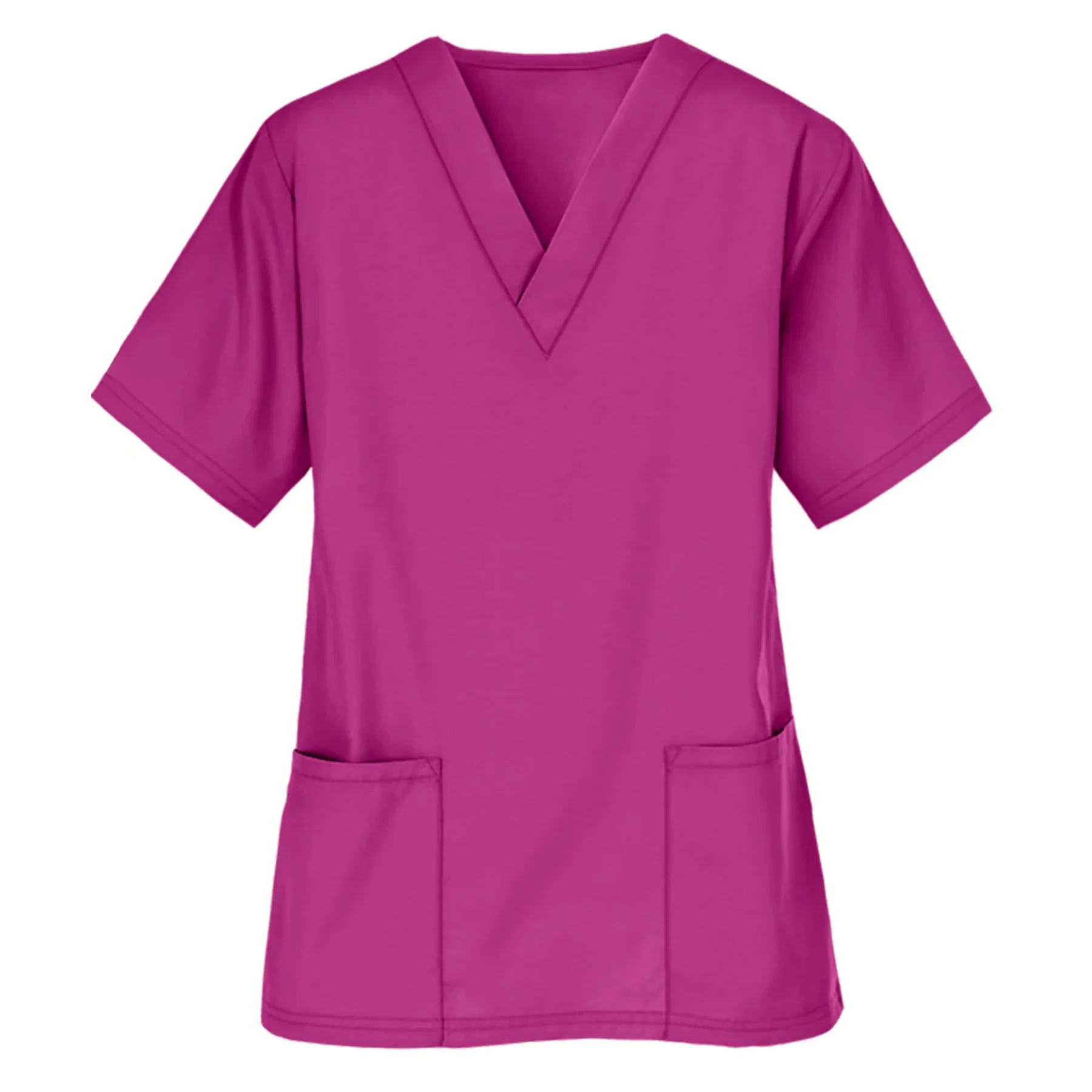 2023 new design Medical Scrubs Unisex V Neck Nurse Uniform Medical Scrub Uniform Cyan OEM  Fabric Doctor Support