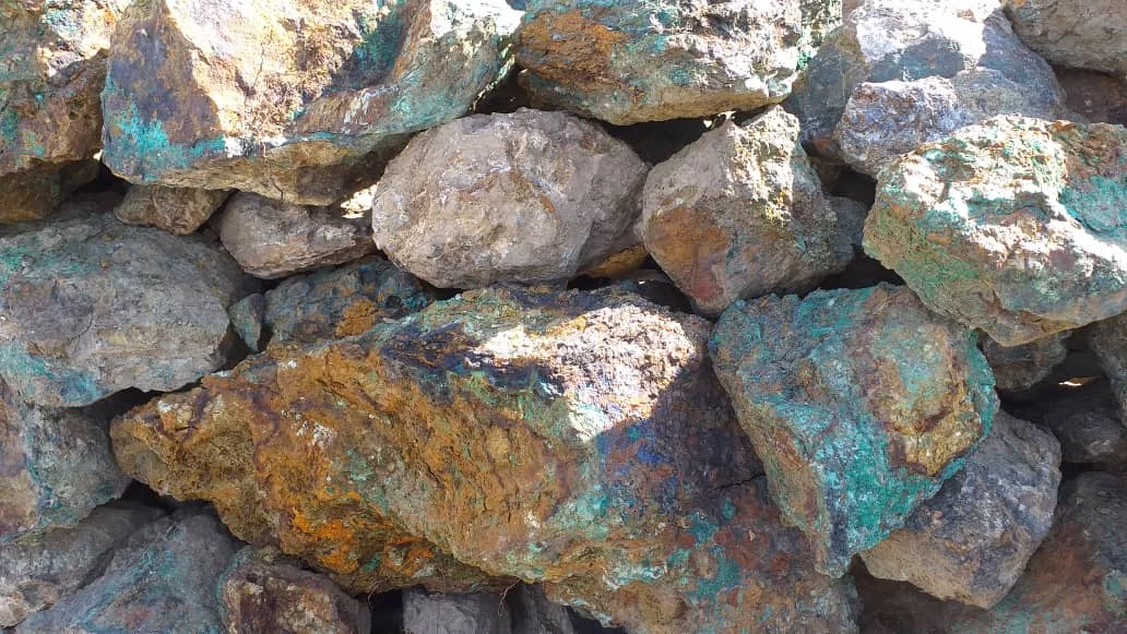 For sale natural copper ore 10% available at a wholesale price origin from Afghanistan