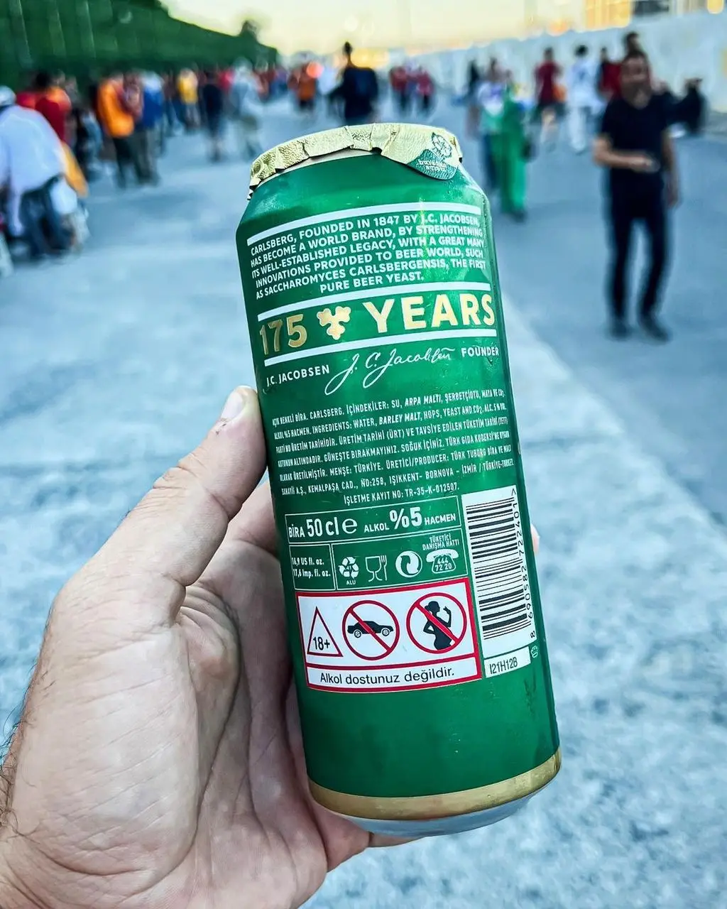 Carlsberg 330 мл банка пива x24 из Европы 5% объем спирта пиво Лидер