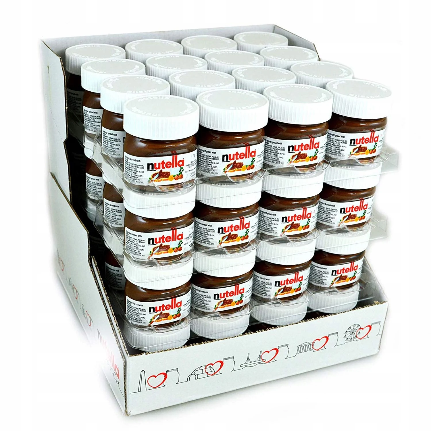 Оптовая продажа Ferrero Nutella 350 г 400 600 750 800 1 кг и 3 шоколадная пастилка для продажи