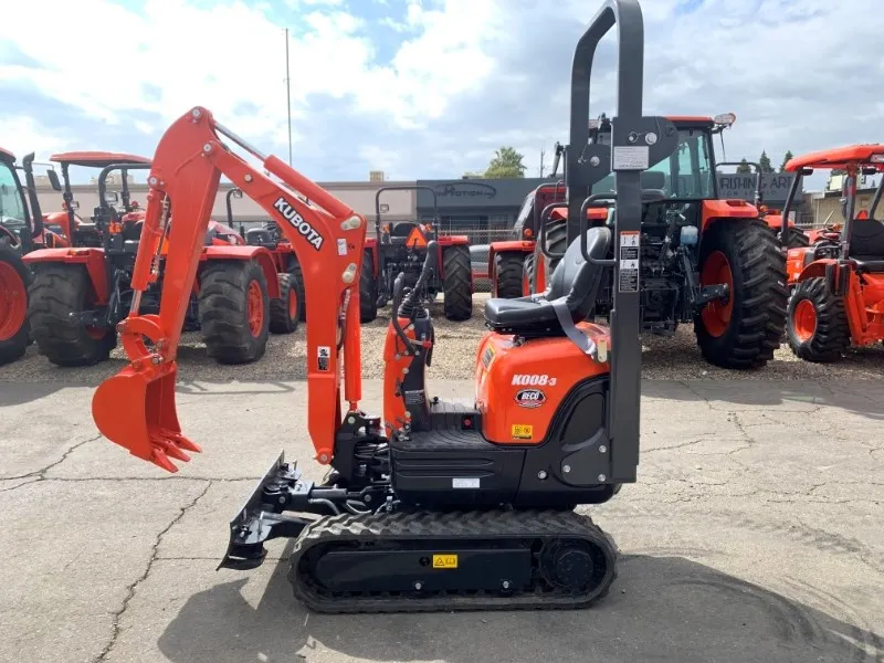Kubota 1ton K008-3 Excavator Digging Machine For Construction Sites