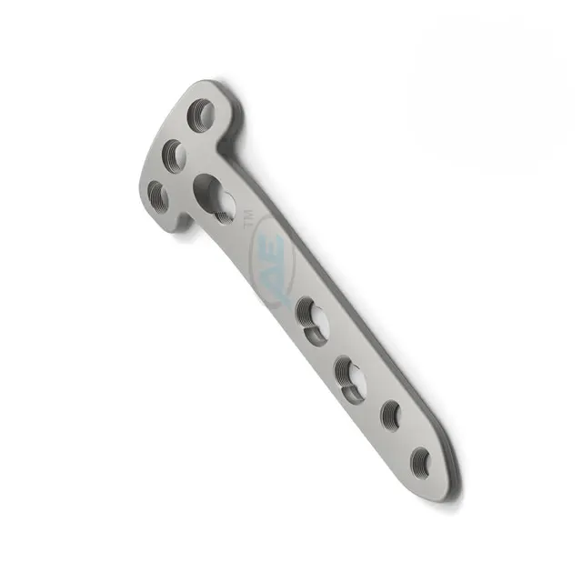 ISO Certified Indian Manufacturer Wholesale Product Orthopedic Implant 4.5mm Titanium Osteotomy Medial High Tibia Locking Plate