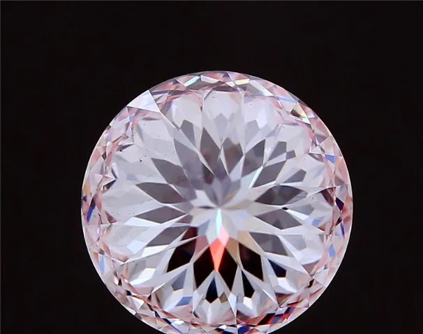 Free Fire Diamond Round Shape 4.05ct CVD HPHT Fancy Pink Lab Grown Diamond Jewelry VS2 IGI 629481825 Synthetic,Loose,Artificial