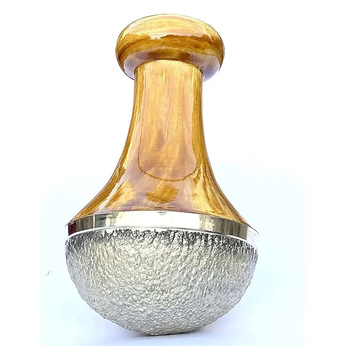 Wholesale Ayurvedic bronze Kansa stick massager for body back with detox and stress relief benefits, solid ball massager