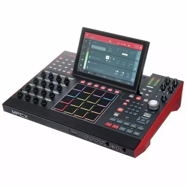 Высокое качество акаи Профессиональный MPC X автономный барабан машины и образец с 10 1 ЖК-дисплей тормозные колодки синтезатор