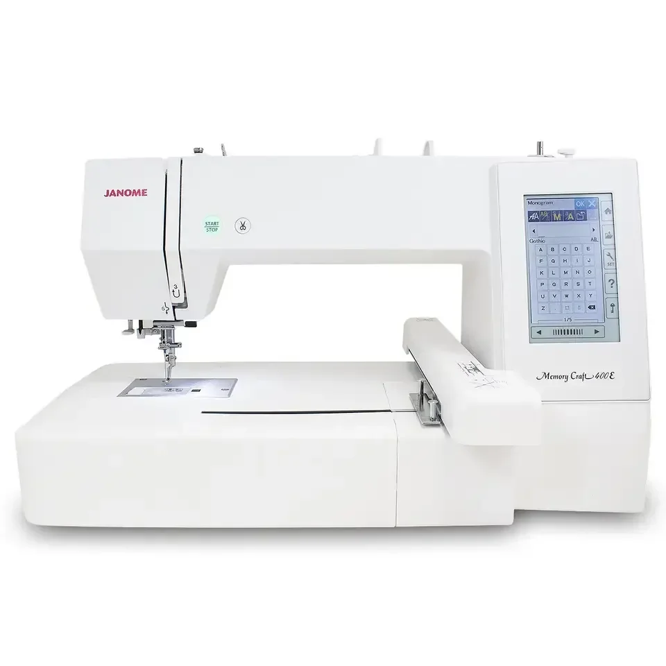 Original New Janomeee Professional Mc400e Industrial Machine With Exclusive Brand New