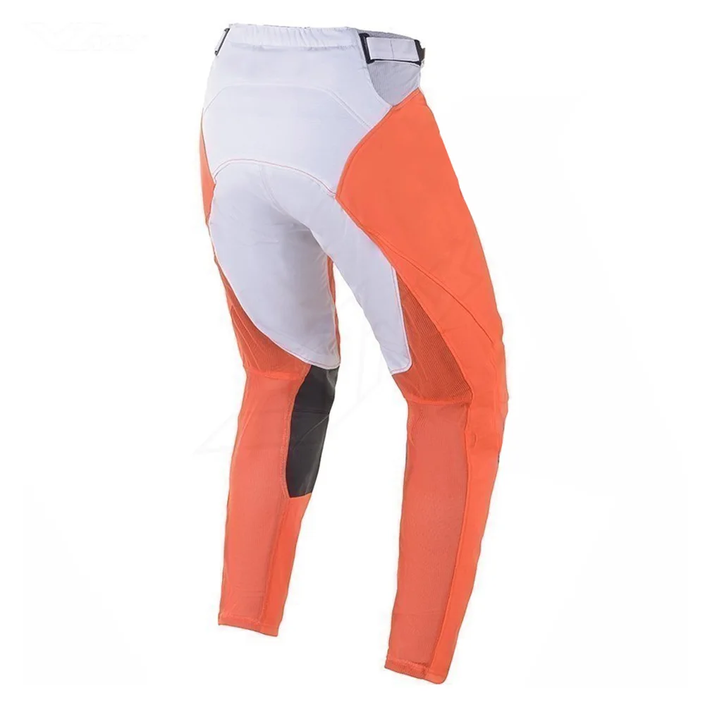 Heavy Duty Motocross Moto Trousers Off Road Racing Sports Pants With Knee Armor Protective Gear
