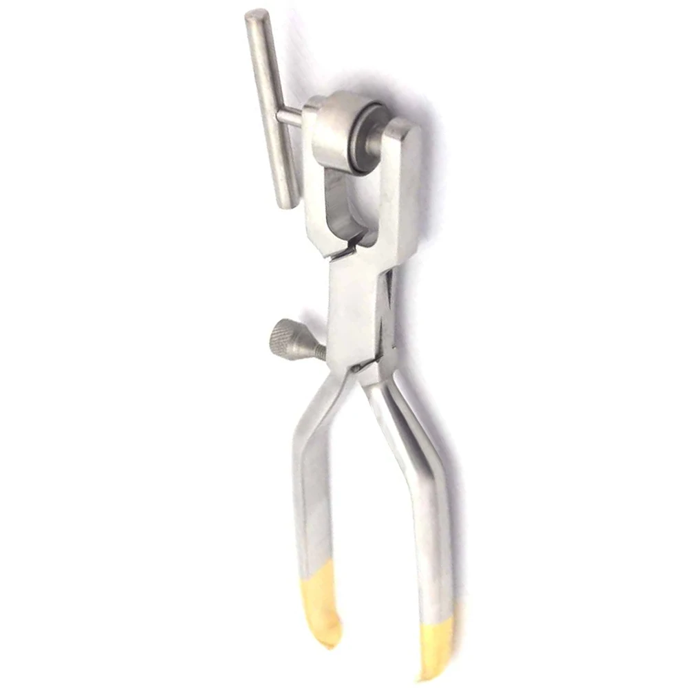 Premium Quality Bone Crusher Bone Mill German Stainless Steel  Half Gold Bone Morselize Dental Implant