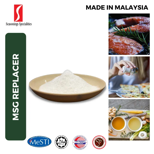 High Quality MSG Replacer Seasoning Powder, Halal Certified, suitable for Seasoning for Variety of Food.