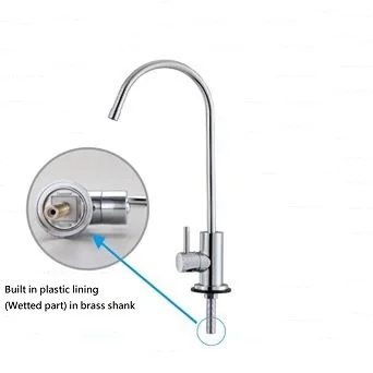 New Style Lead-Free Single Hole Water Purifier Basin Kitchen Brass Faucet