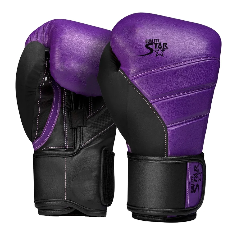 Boxing gloves with complete customization in real and artificial leather