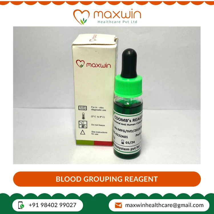 Wholesale Dealer of Superior Quality Anti Human Globulin Reagent Test Kit Set for World Wide Supply at Reasonable Price