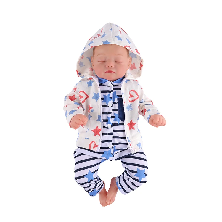Babeside Reborn Sleeping Baby Karen 20' Toddler Boy 3D Advanced Painting Lifelike Reborn Dolls For kids