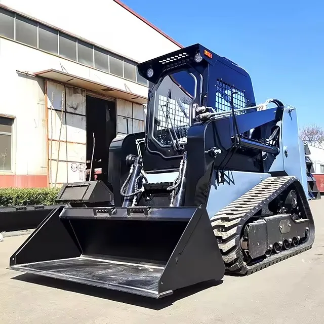 Cheap Mini Skid Steer Loader Diesel Brand New Loaders for Sale Wheel 380KG 500KG