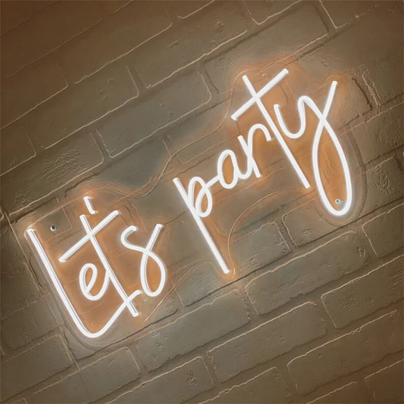 Лидер продаж акриловая неоновая лампа для дома свадьбы