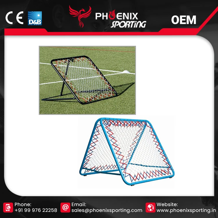 Super  Quality Football Training Net Rebounder Pitchback Trainer and Multi-Sport Ball Net Play Games in Playground and Backyard
