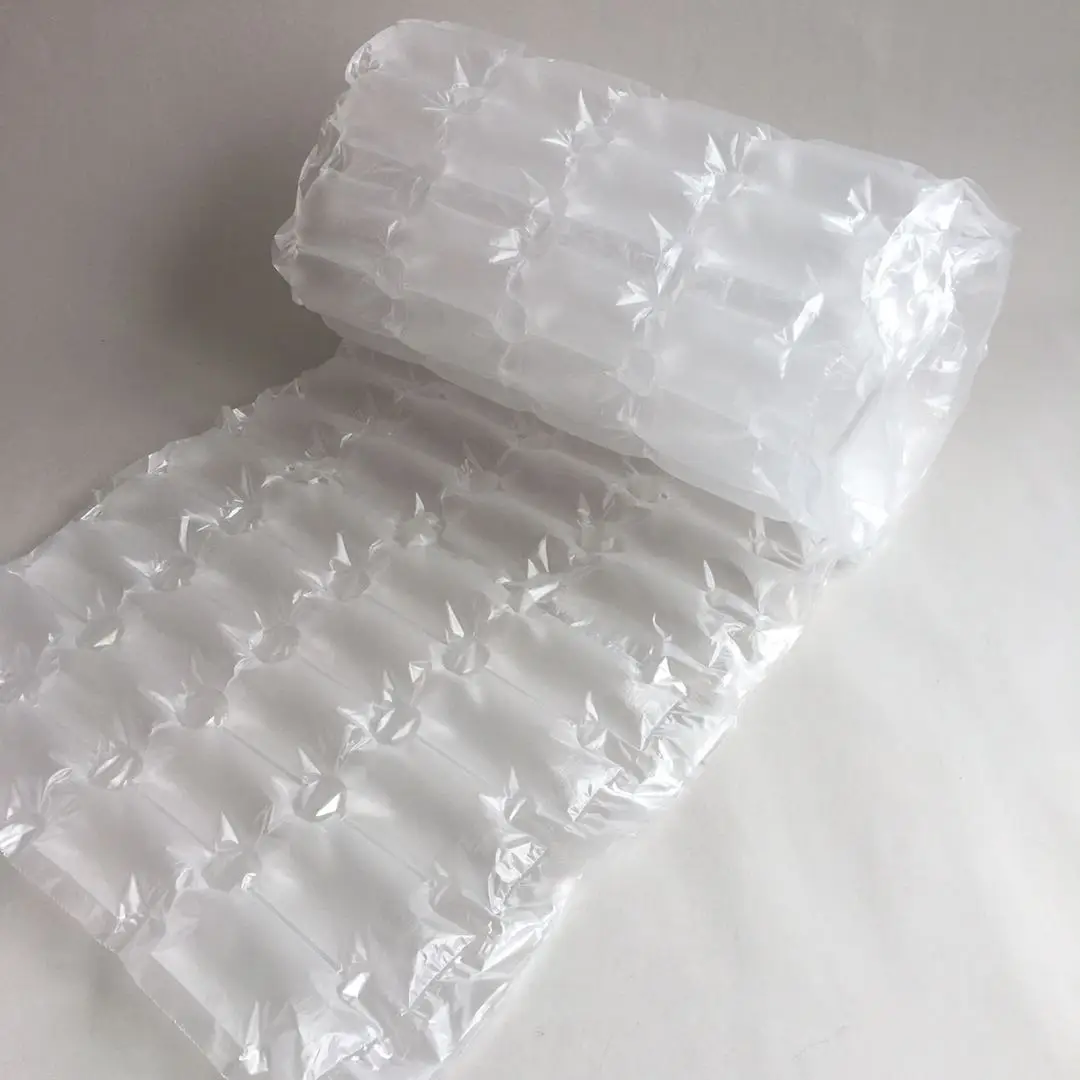 OEM/ ODM Cushion Film Shock Resistant Air Bubble Column Packaging Wrapping Roll Sheet Wholesale