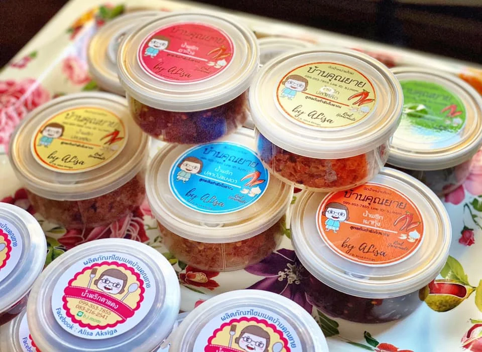 Baan-Kun-Yaai Spicy Yummy Chili Paste Ready to Eat High Quality Chili Paste Products From Thailand