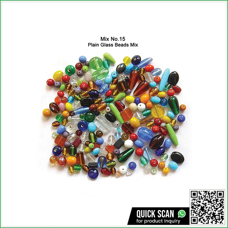 New Collection Best Quality Plain Glass Beads Mix for Jewelry Accessory Decorative Items Making