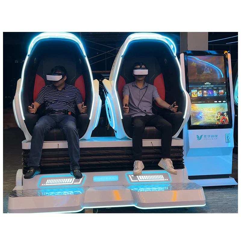 Новейшее оборудование для виртуальной реальности Vr/ar/mr имитация 9d Vr игровой консоли американские горки Симулятор 360 градусов вращающееся сиденье