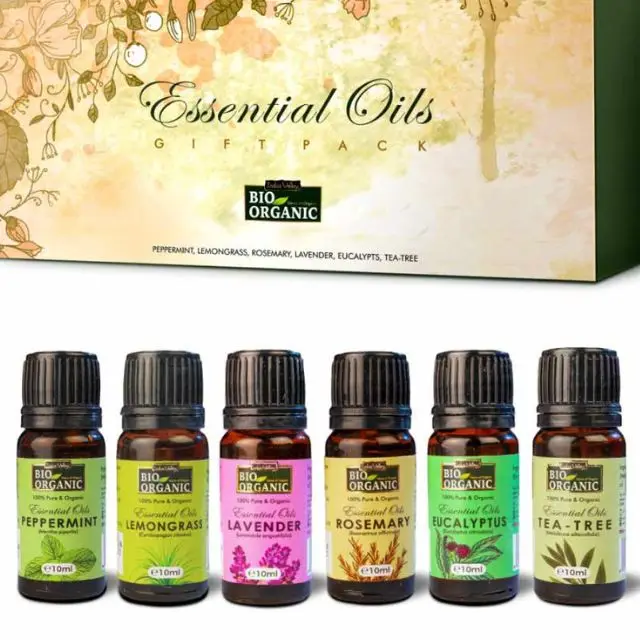 Pack of 6 x 10ml Essential oil Wholesale 100% Pure Plant Extract Skin Care Hair Care Oil Direct Factory Aroma Home Diffusers Oil