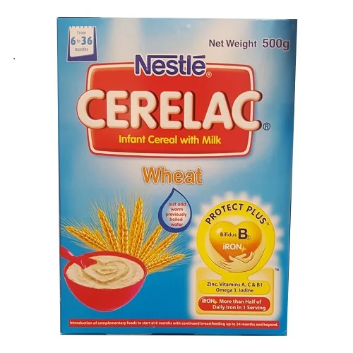 Buy Cerelac Nestle Cerelac Infant Cereal Wheat & Dates, Tin Pack, 400G