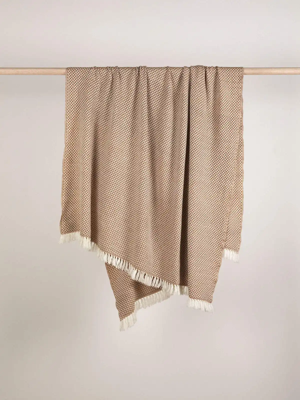 Eco-friendly  Custom Throw Blanket Jacquard 100% Cotton Throw Custom Woven soft throw thread Blanket for decorative