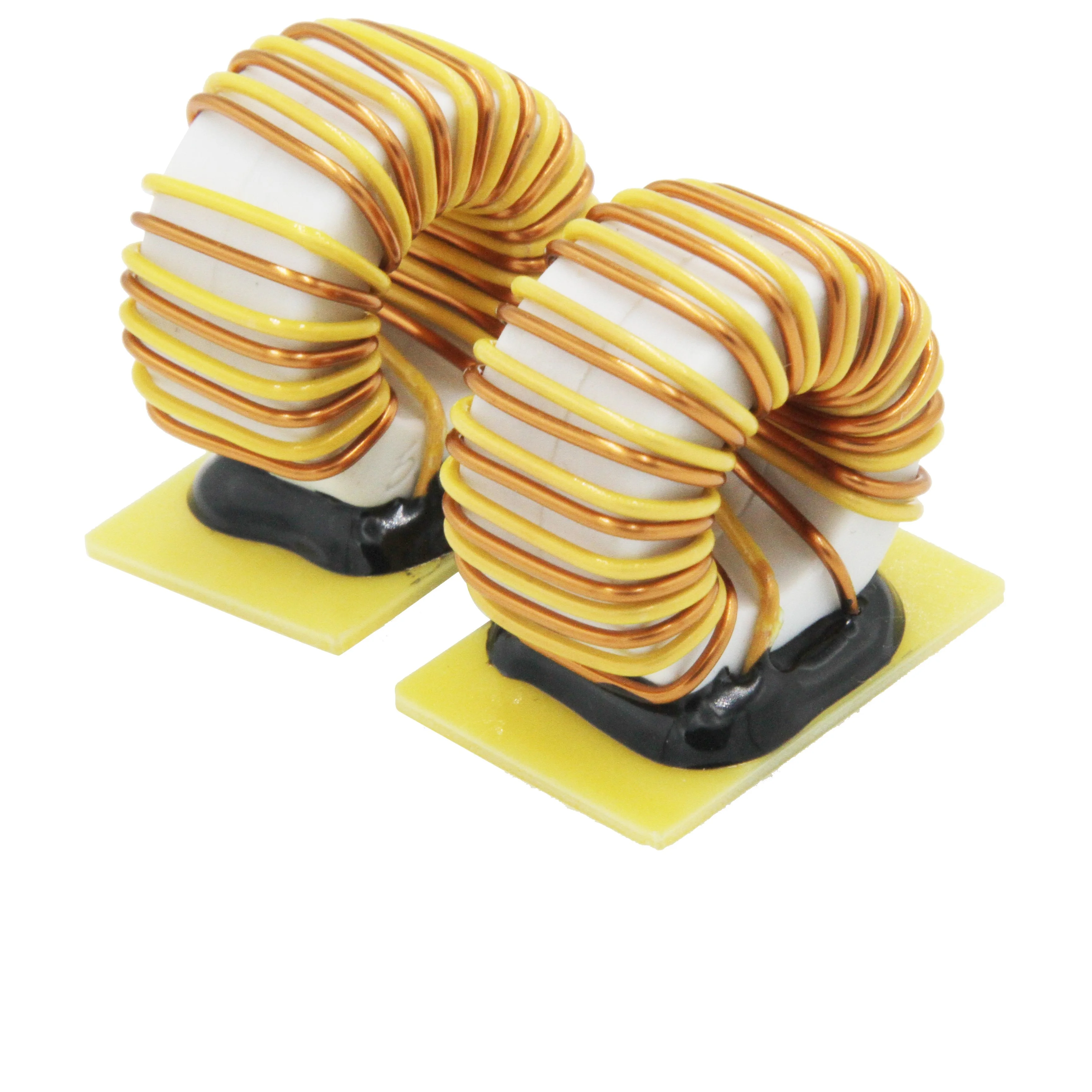 Ferrite core toroidal choke coil fixed inductor with base