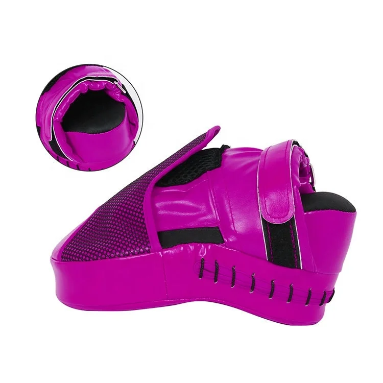 Curved Focus Punching Mitts Training Hand Pads Kick Pad For Taekwondo Twins Leather Pakistan Boxing Gloves