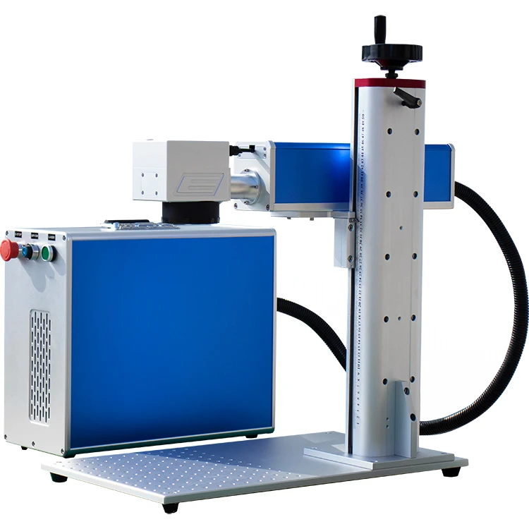 Good Quality 3d Fiber Laser Deep Marking Machine 30w 50watt with Raycus Jpt Mopa Laser Marking Machine