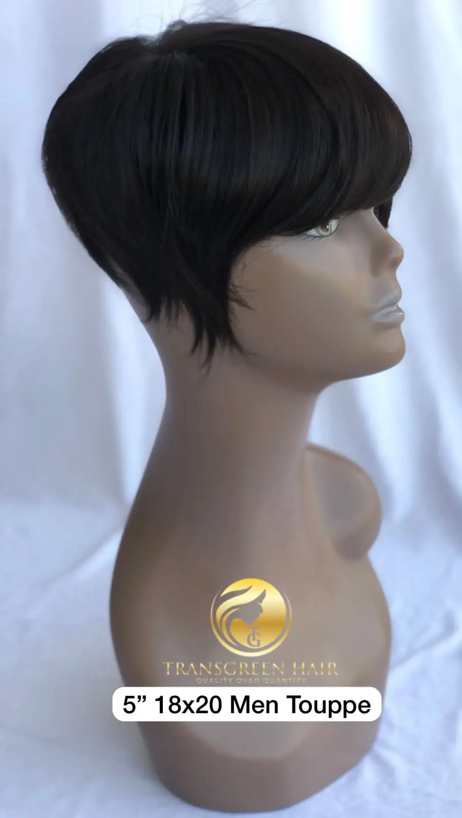 Top Quality Product 100 Raw Unprocessed Indian Temple Virgin 5' 18x20 Men Toupee Hair Extension Wholesale Price Indian Supplier