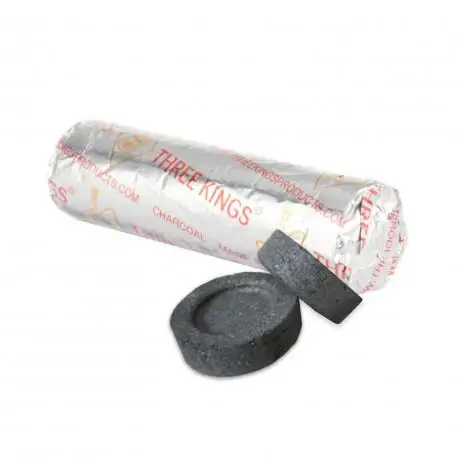 Premium Shisha Hookah 33mm Charcoal Flame Torch Coal for Sale Low ash high value hexagonal barbecue coal Steam Coal for cooking