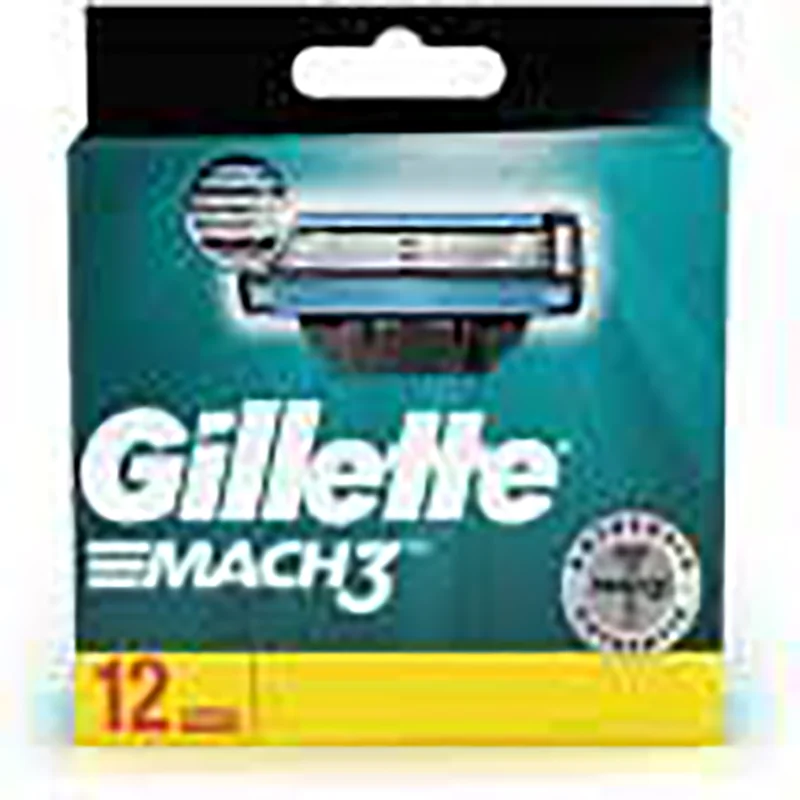 Hot Sell 3 Blade Safety Razor Compatible With Gillette System Man Triple Shaving Metal Razor