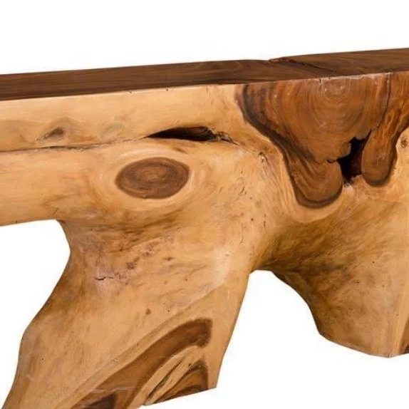 Wood Console Table