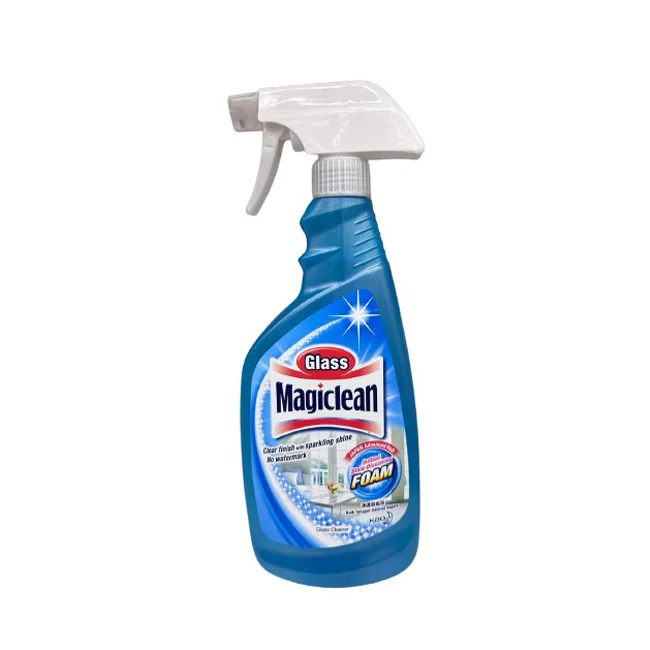 Premium Quality Malaysia Magiclean Glass Cleaner - 500Ml User-Friendly For Cleaning Dirt In Glasses Surfaces With Good Pricing