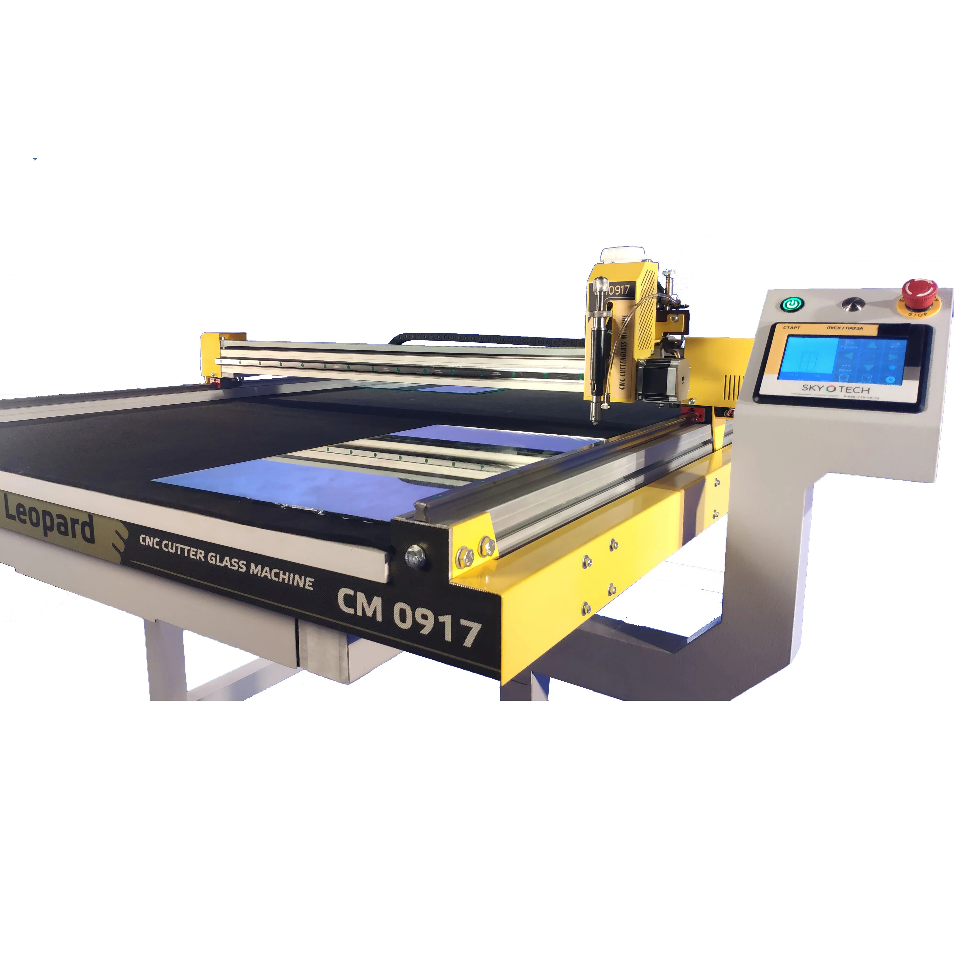 Лучшее качество оборудования CNC Леопардовый станок для резки стекла профессиональное оборудование для резки любой формы стекла и зеркальных листов
