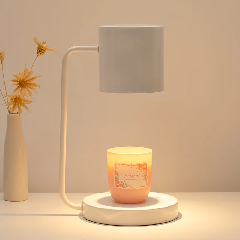 Aromatherapy Diffuser Candle Warmer Wax Melt Table Aroma Lamp Essential Oil Burner Night Ornament Light Perfumery Decor Lamp