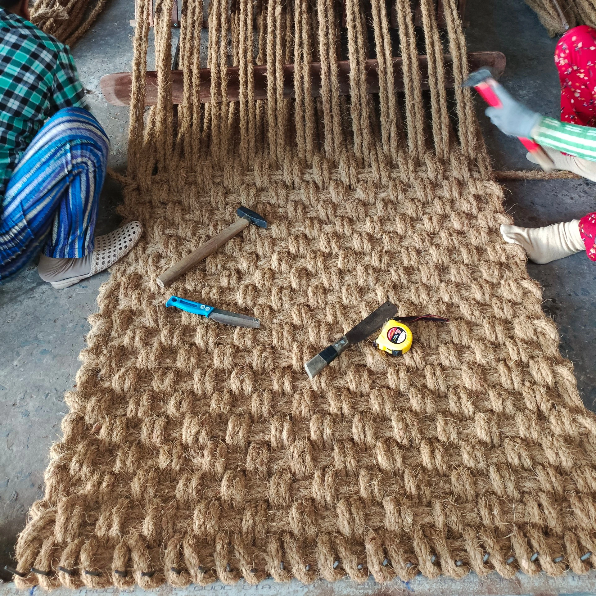 Best Quality 2022 Coconut plain coir mat from Vietnam coir mat for outdoor paving Custom size, thickness 100% natural