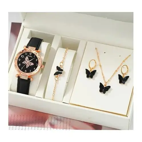 Watch Gold 7 In 1 Mechanical Japan New Fashion Fashion Wrist Stainless Steel Girls Quartz Digital Original Watches Without Strap