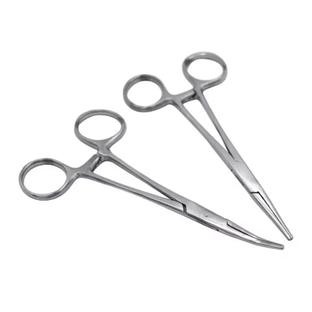 Professional Hemostatic Forceps 14/16/18cm Stainless Steel Needle Holder Mosquito Surgical Instruments