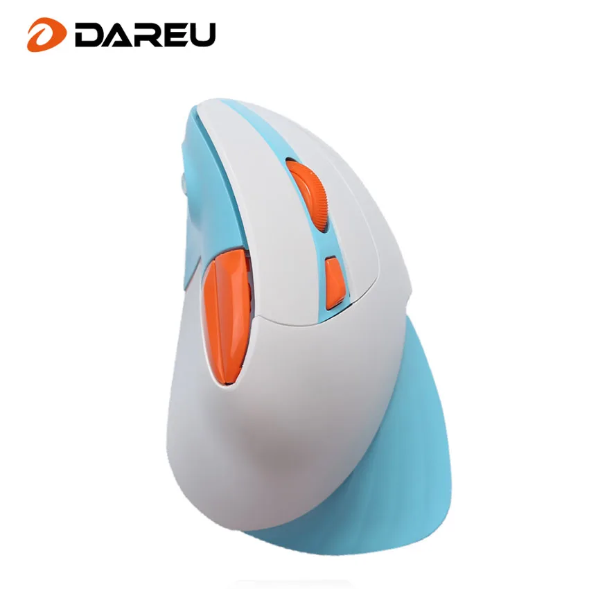 Manufacturer Supplier Dareu LM138G vertical mouse ergonomic vertical wireless rechargeable mouse 2400 dpi ergon