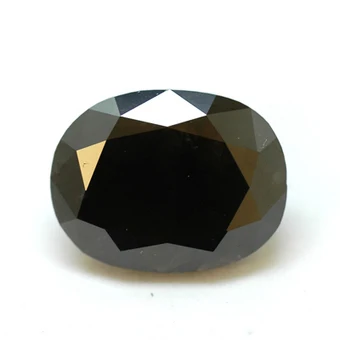 0.8mm - 12mm round and fancy brilliant cut black loose gemstone round shape diamond cut gemstones for jewelry