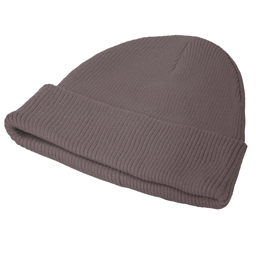 Wholesale Custom 100% Cotton Beanies Adult Acrylic Knit Beanie Hats with Your Own Logo Winter Warm Caps