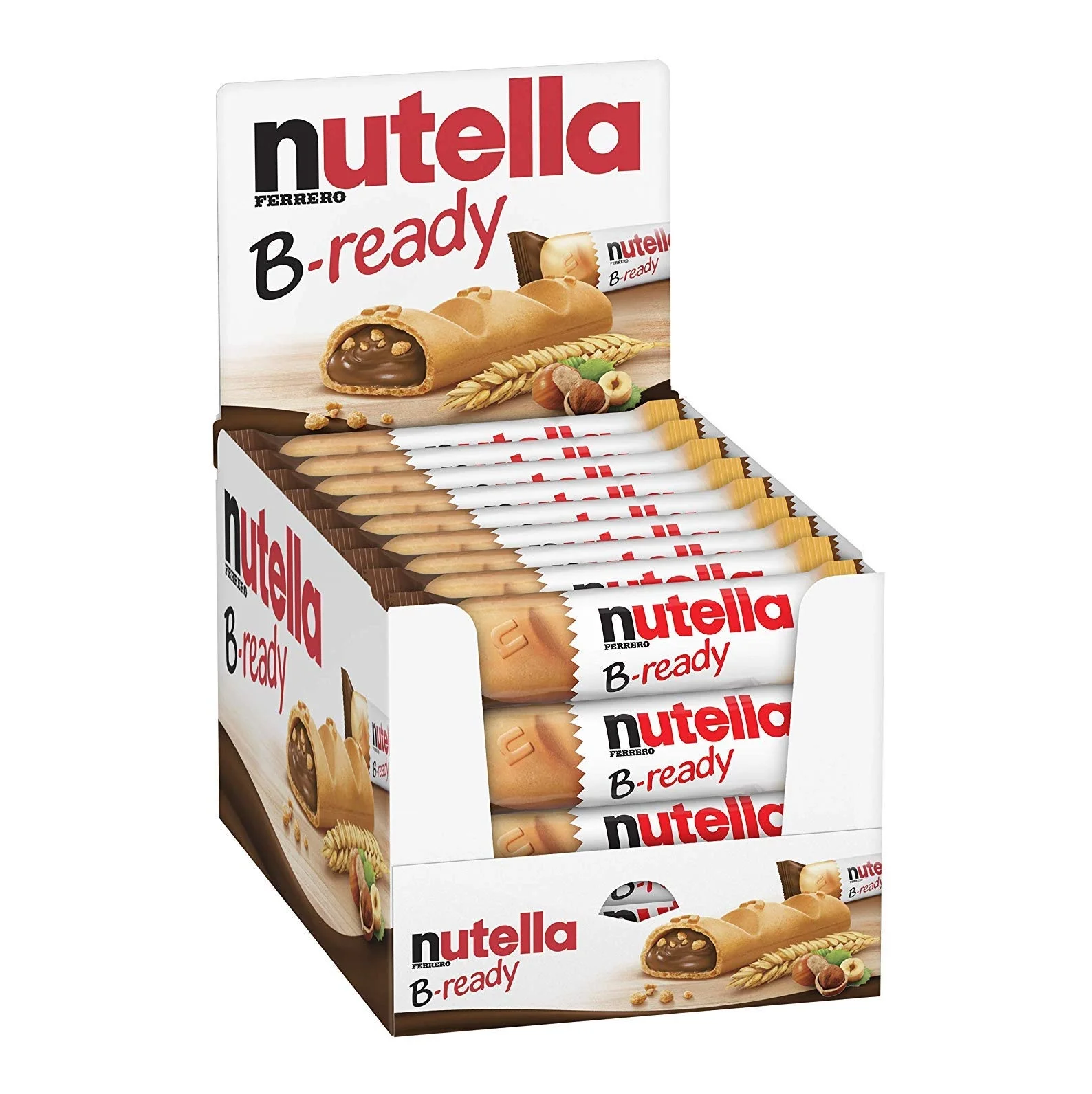 Оптовая продажа Nutella B готов 22 г Упаковка 10 оптом купить