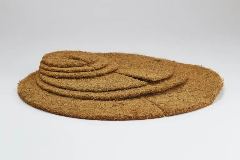 100% Natural sustainble Coconut Fiber made coir mulch Mats for Agriculture ,Greenhouses Improves soil health & productivity
