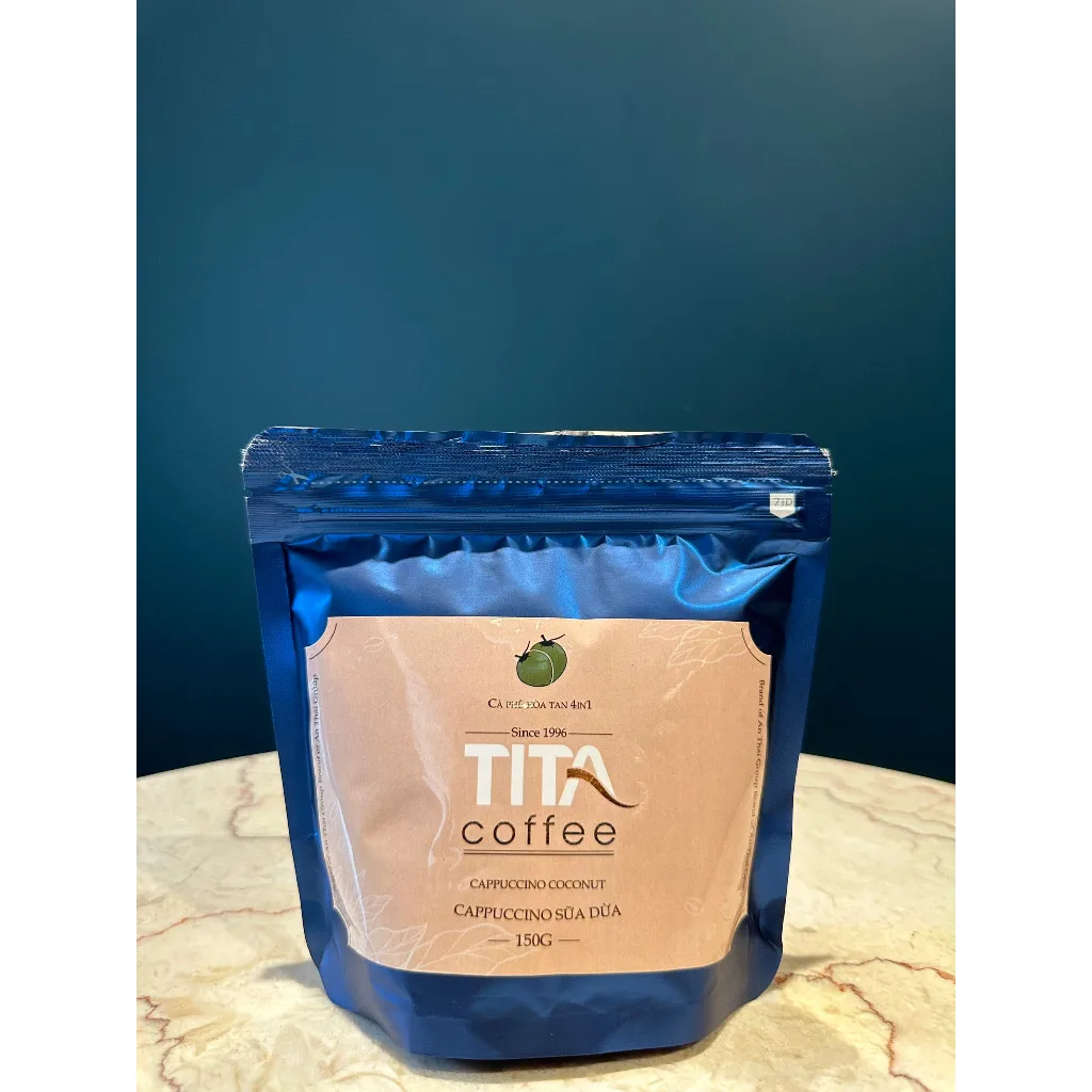 Оптовая продажа 25 кг/пакет бесплатный образец прямой производитель без добавления пищевых красителей очень вкусный кокосовый молочный растворимый кофе 3 в 1