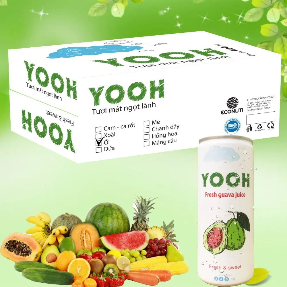 Aloe vera drink canned 330mL healthy drink for sale in bulk
