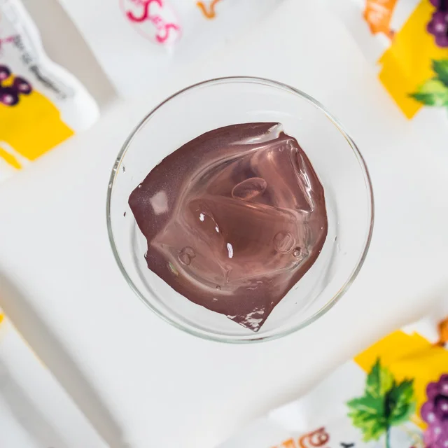 High Quality Ko Ko Jelly 35g. Grape Flavor Jelly Carrageenan Mixed Konyakku Product of Thailand