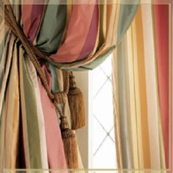 CURTAIN OF SILK  (Embroided Drapes)
