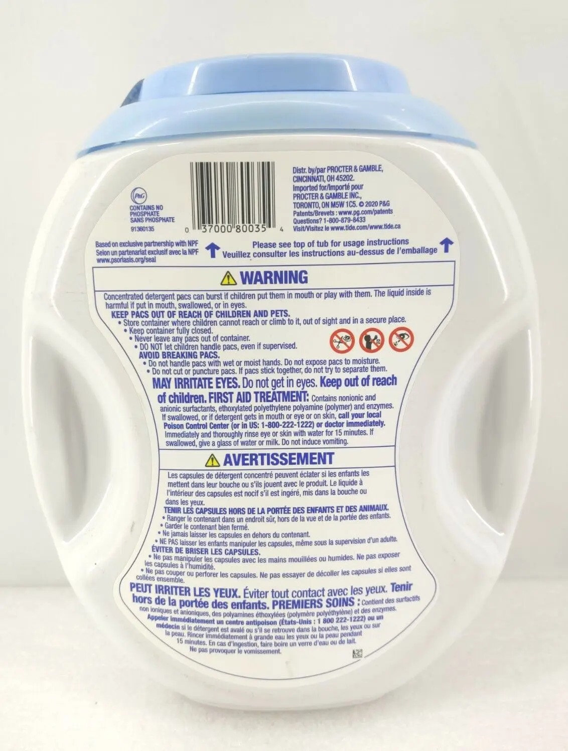 Best Tide PODS Free and Gentle, Laundry Detergent Soap PODS, HE, 96 Count - Unscented and Hypoallergenic for Sensitive Skin